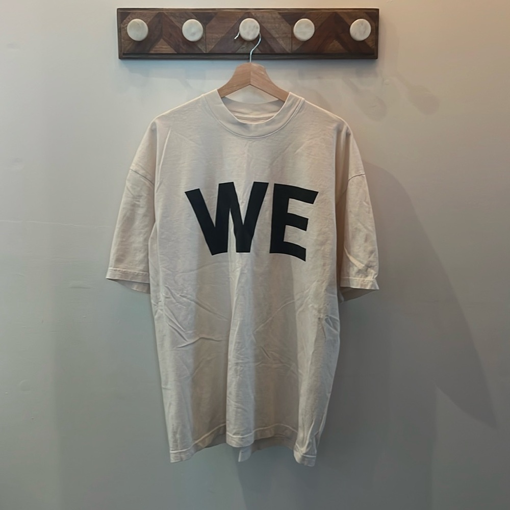 Arcade Fire Cream T-Shirt with black Print
